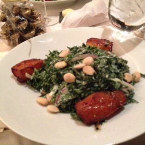 Gluten-free kale salad from Cafe Boulud